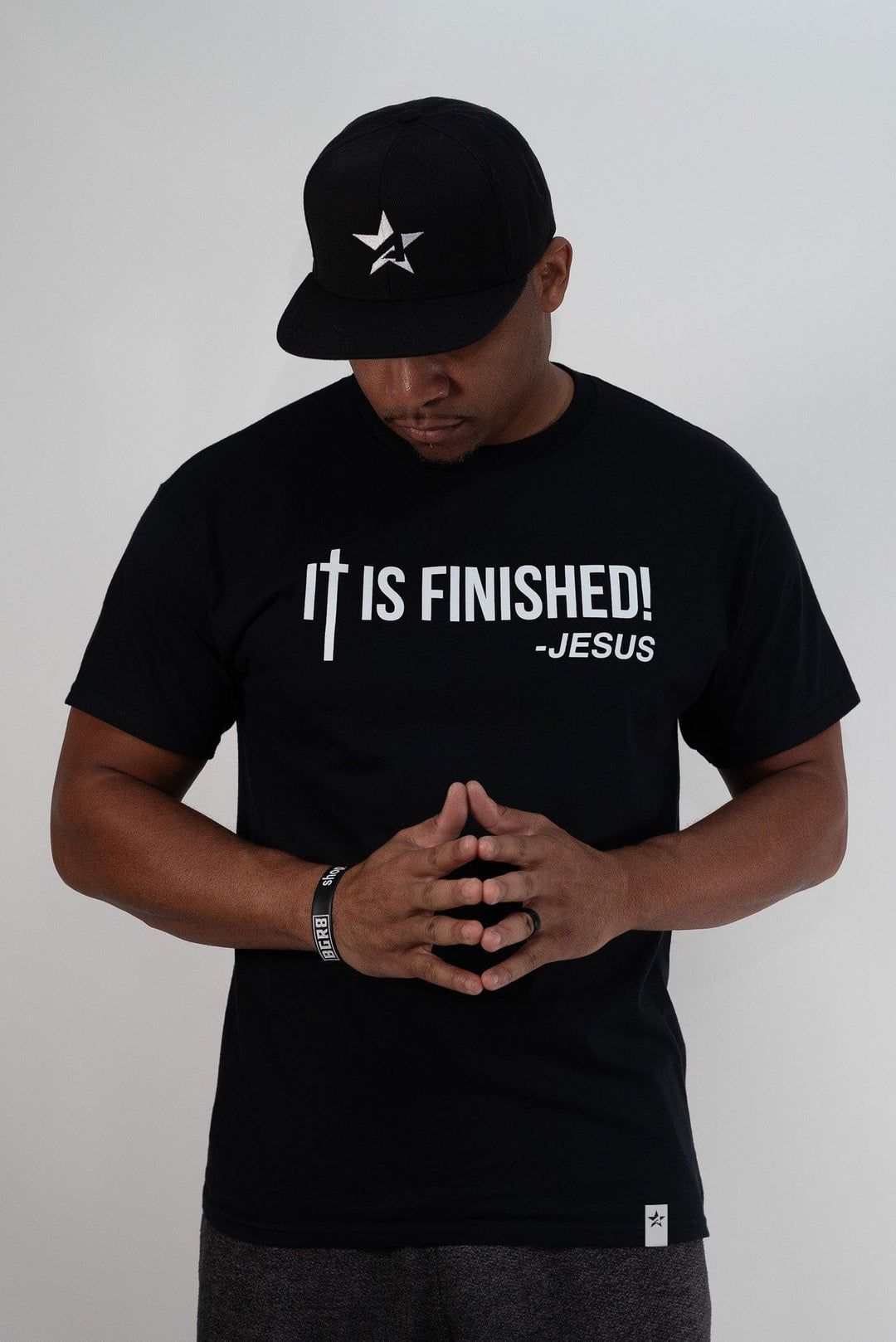 It is Finished - Cotton Tee - Black