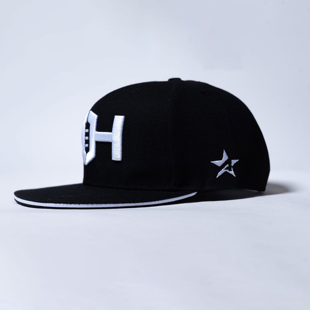 KH-Black Snapback Hat