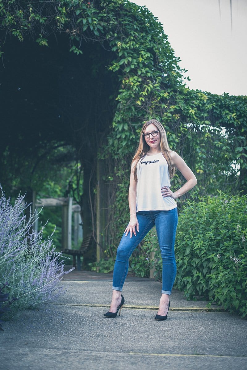 Empower - Flowy High Neck Tank