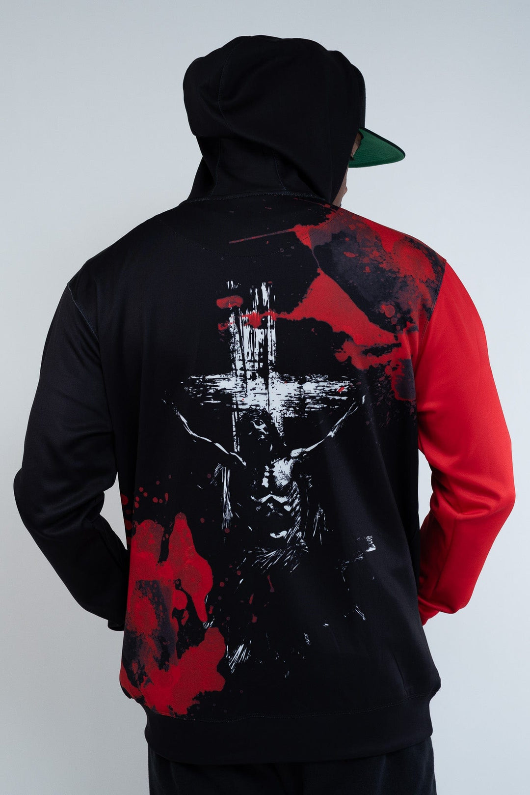 By His Stripes - Dye Sub Hoodie