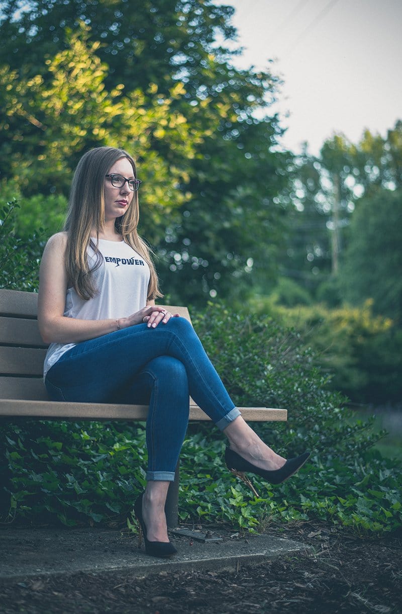 Empower - Flowy High Neck Tank