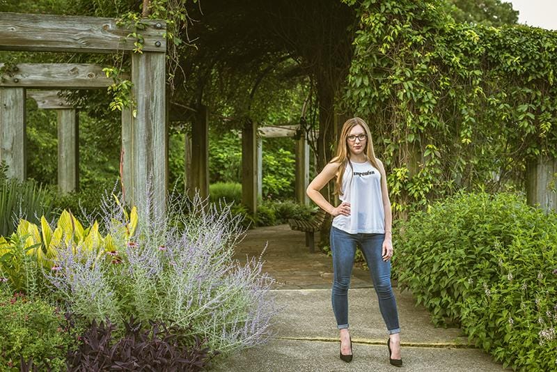 Empower - Flowy High Neck Tank