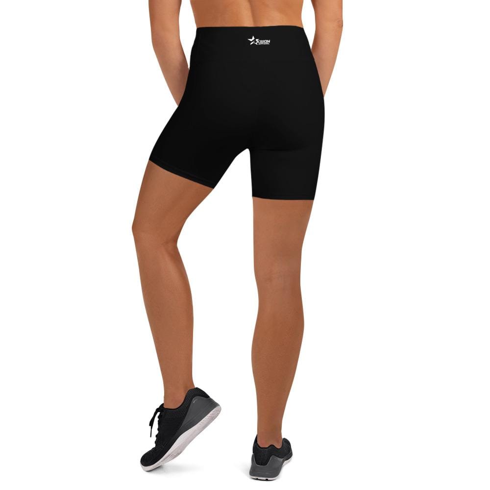 BGR8 - Yoga Shorts - Black, White
