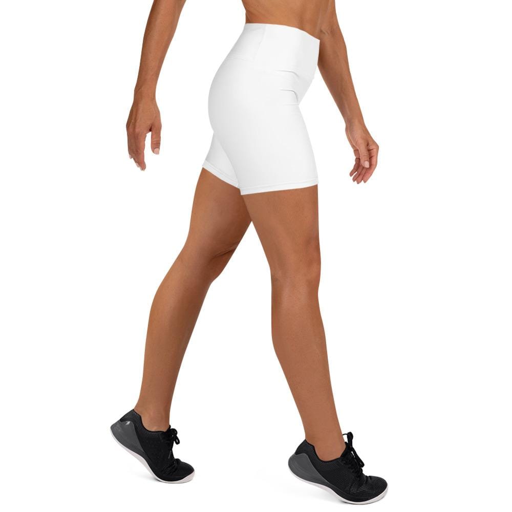 BGR8 - Yoga Shorts - White, Black